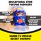 Power Your Fun Tok Tok Mini Voice Changer Robot Toy for Kids - Blue